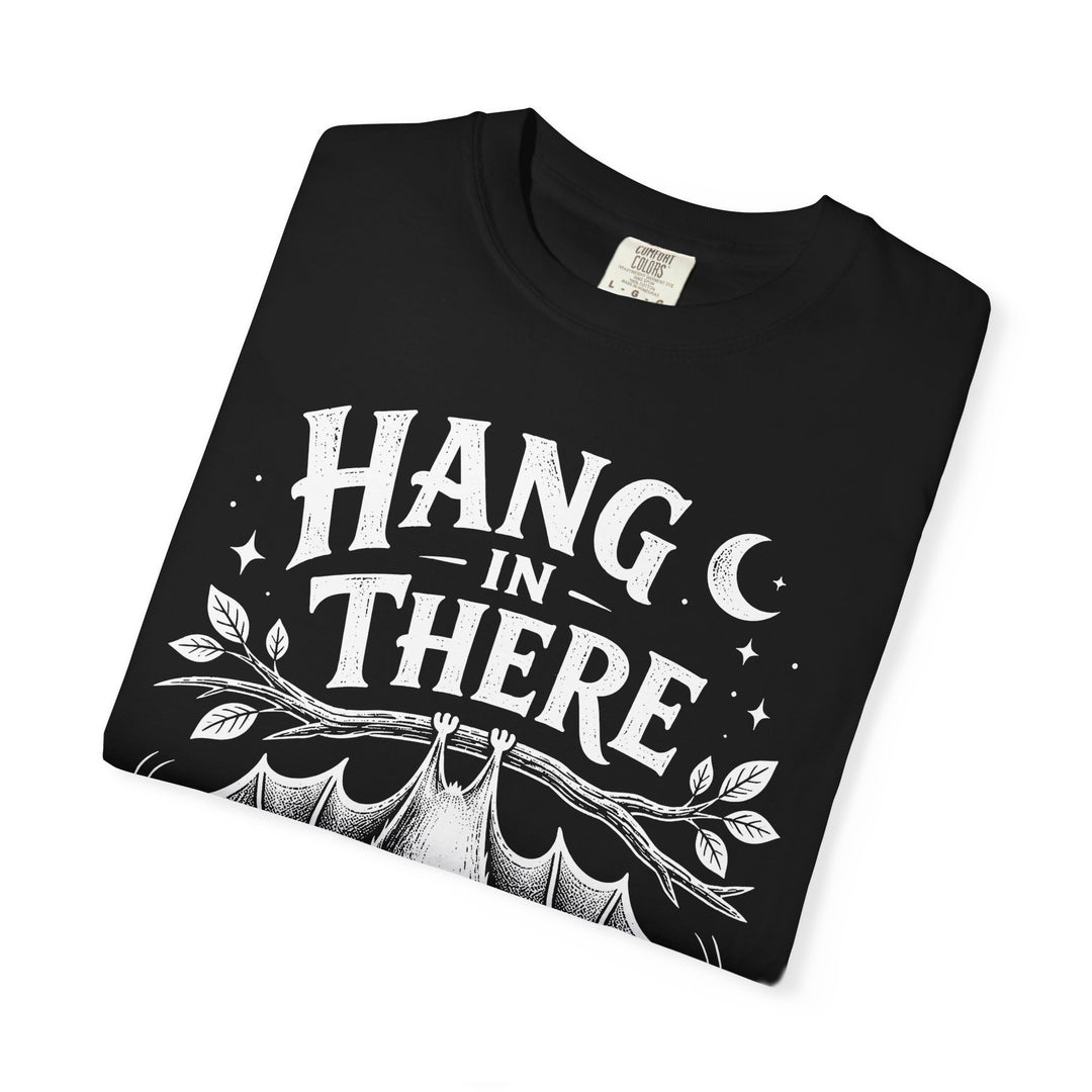 Hang In There Womens WUNDERLAND Halloween Booteek Short Sleeve Tee
