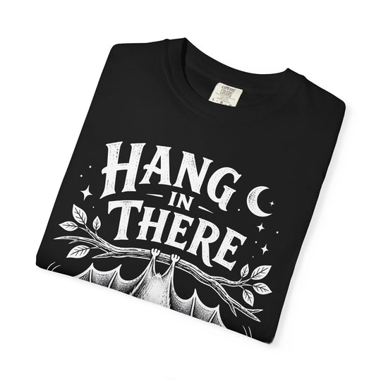Hang In There Womens WUNDERLAND Halloween Booteek Short Sleeve Tee