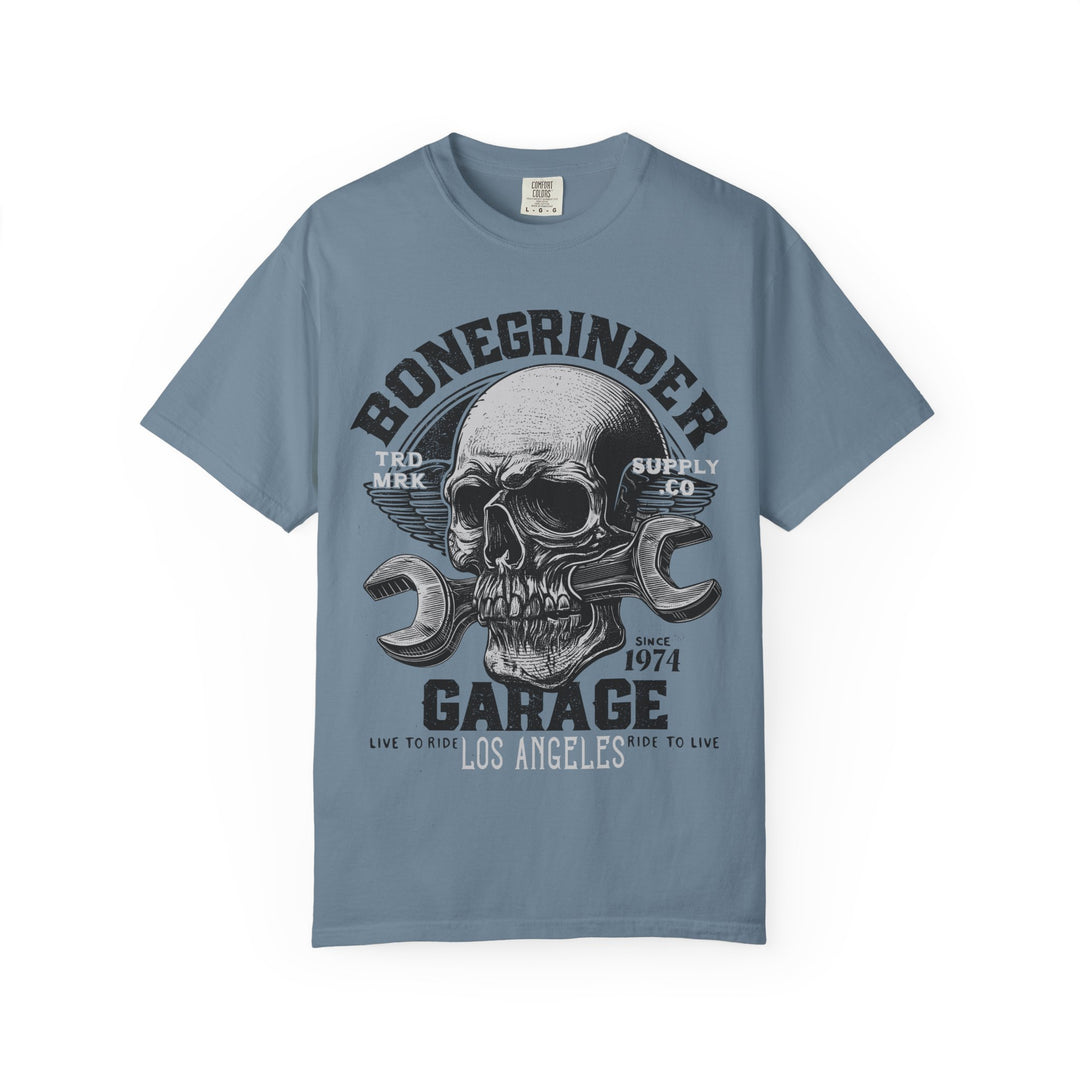 BONEGRINDER GARAGE Mens WUNDERLAND Short Sleeve Tee