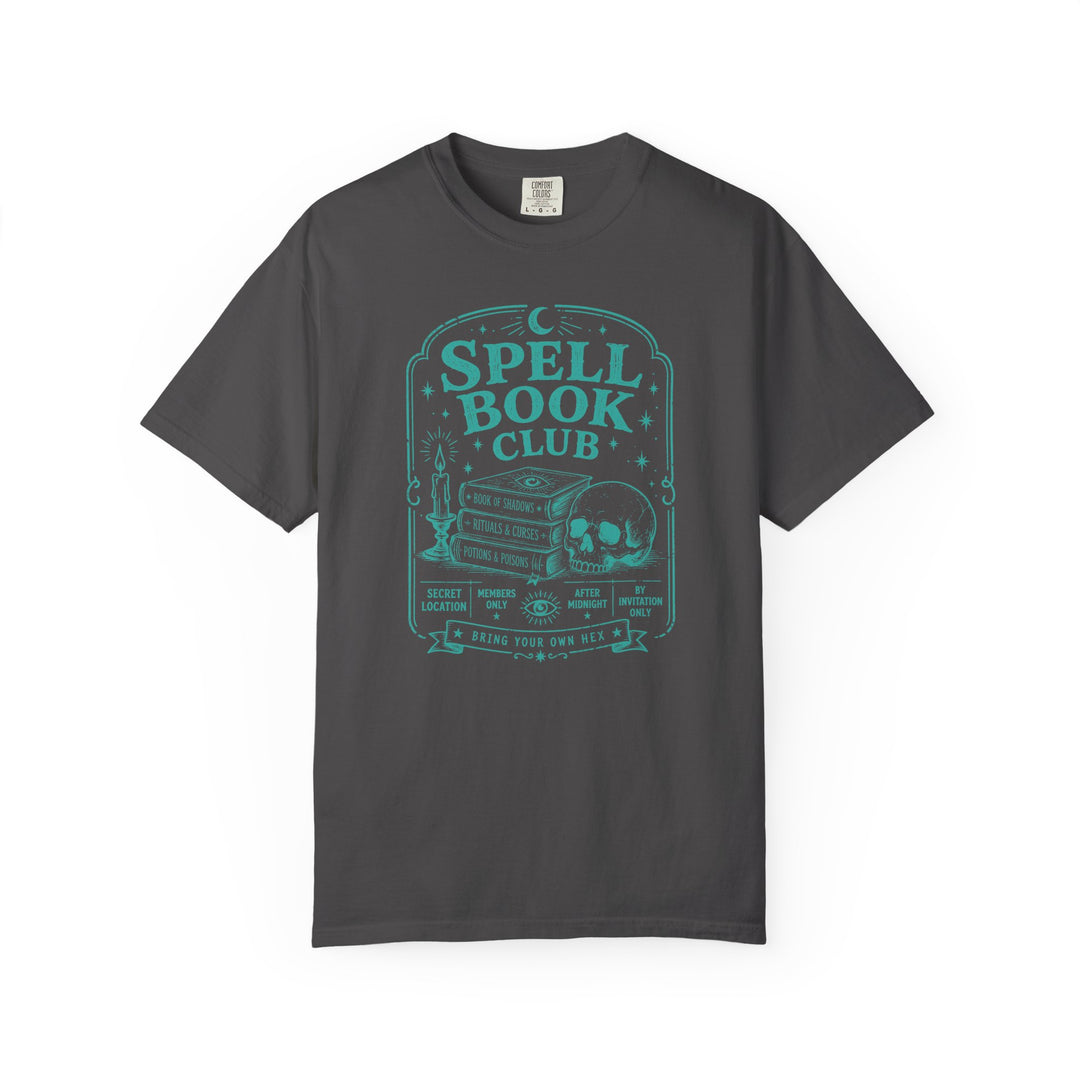 Spell Book Club Womens WUNDERLAND Halloween Booteek Short Sleeve Tee