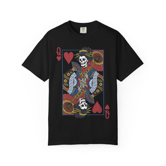 Geisha Queen Of Hearts Mens ATOMYK Short Sleeve Tee