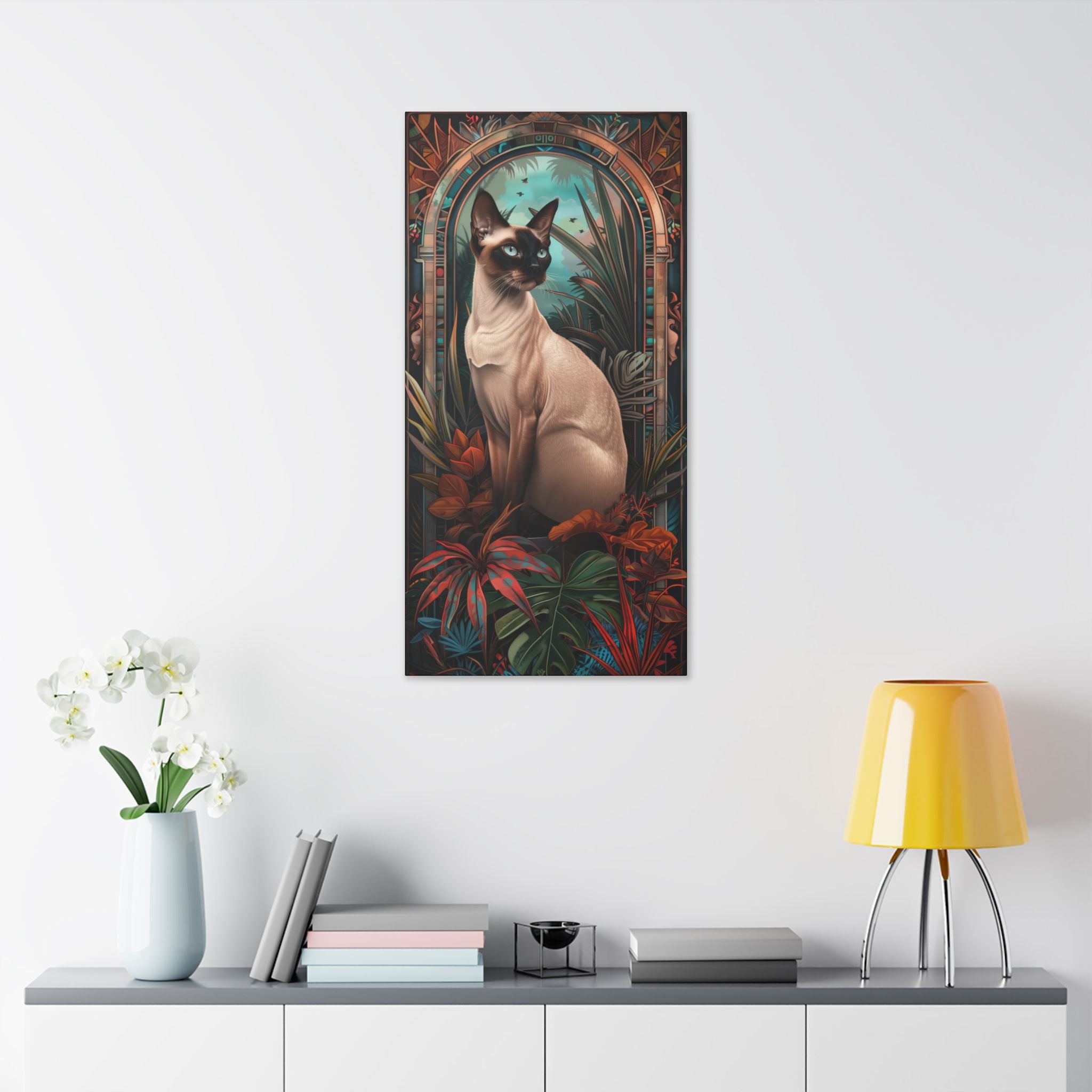 Perched In Paradise Canvas Print