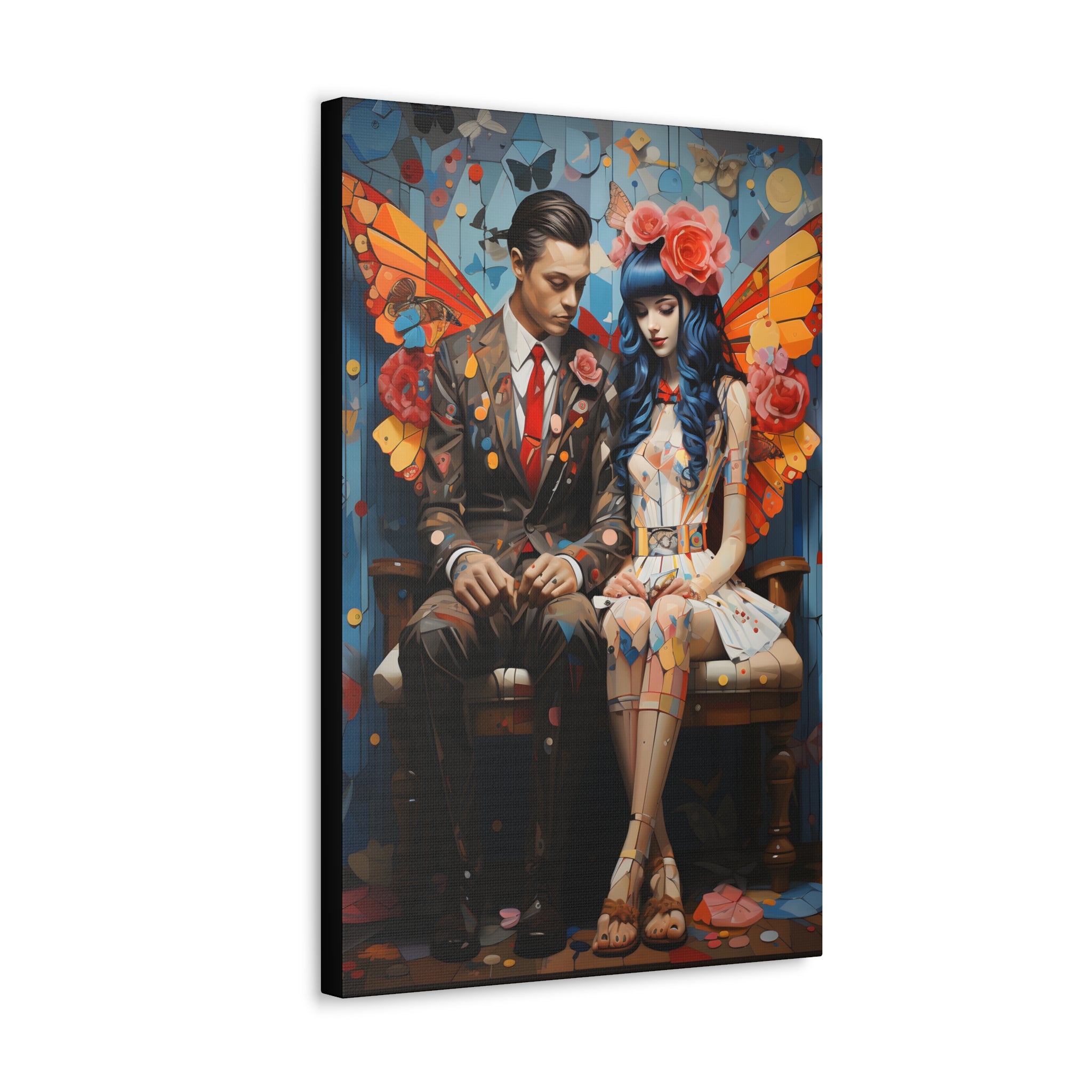 Shivers and Butterflies Canvas Print