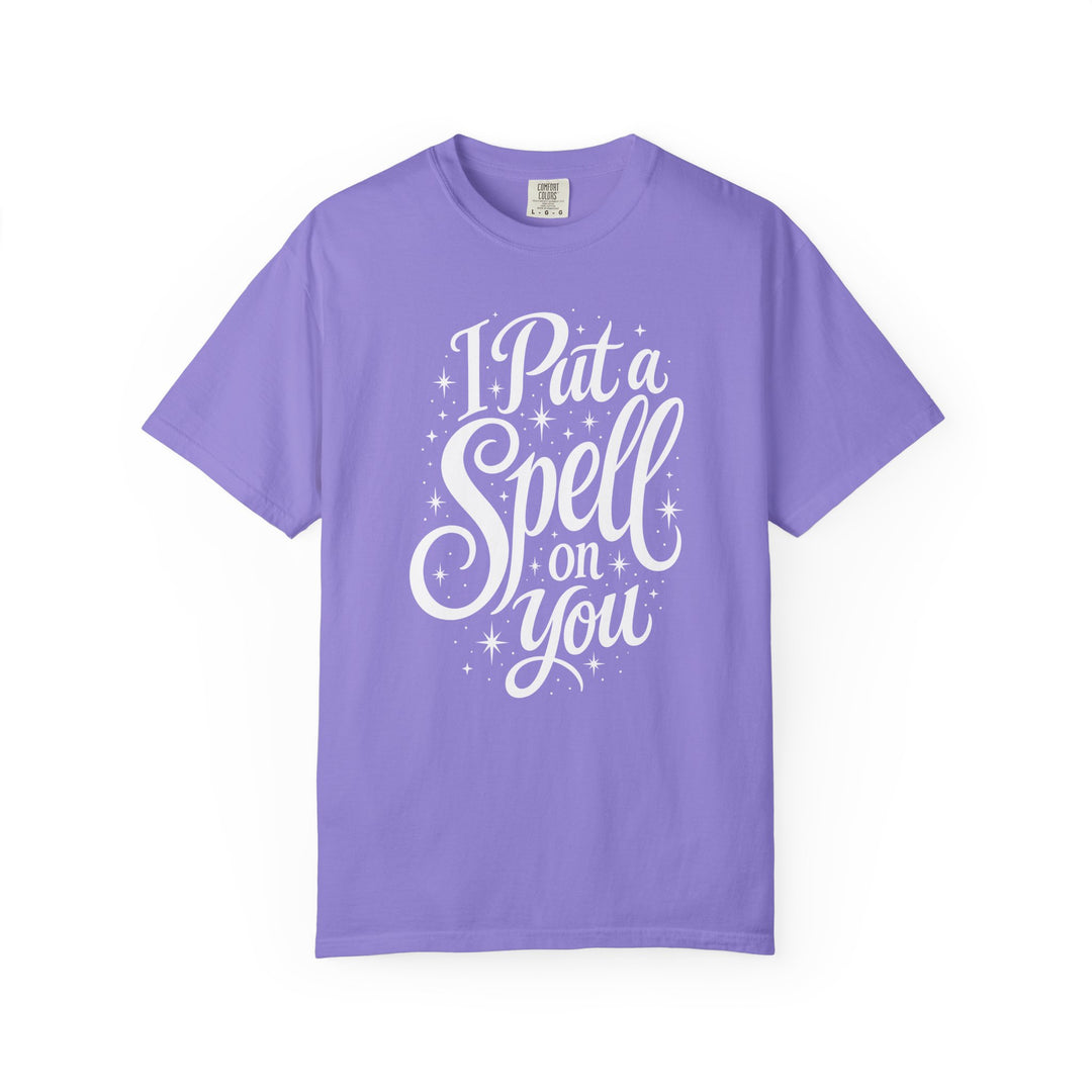 I Put A Spell On You Womens WUNDERLAND Halloween Booteek Short Sleeve Tee