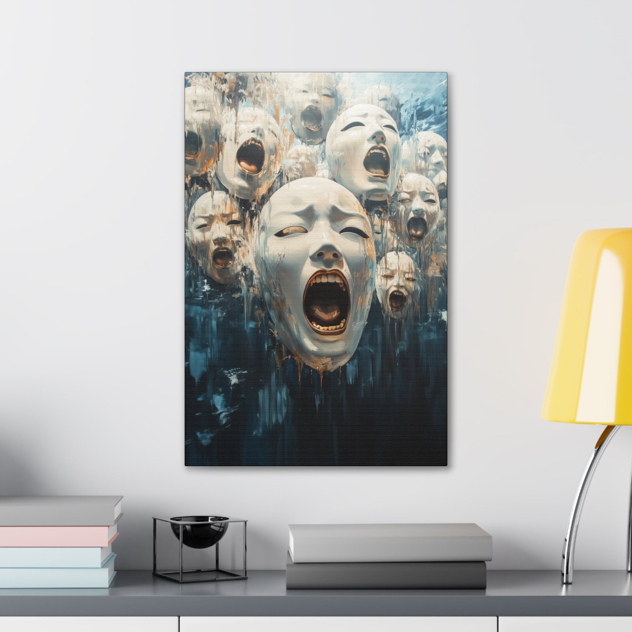 Waking Screams Canvas Print