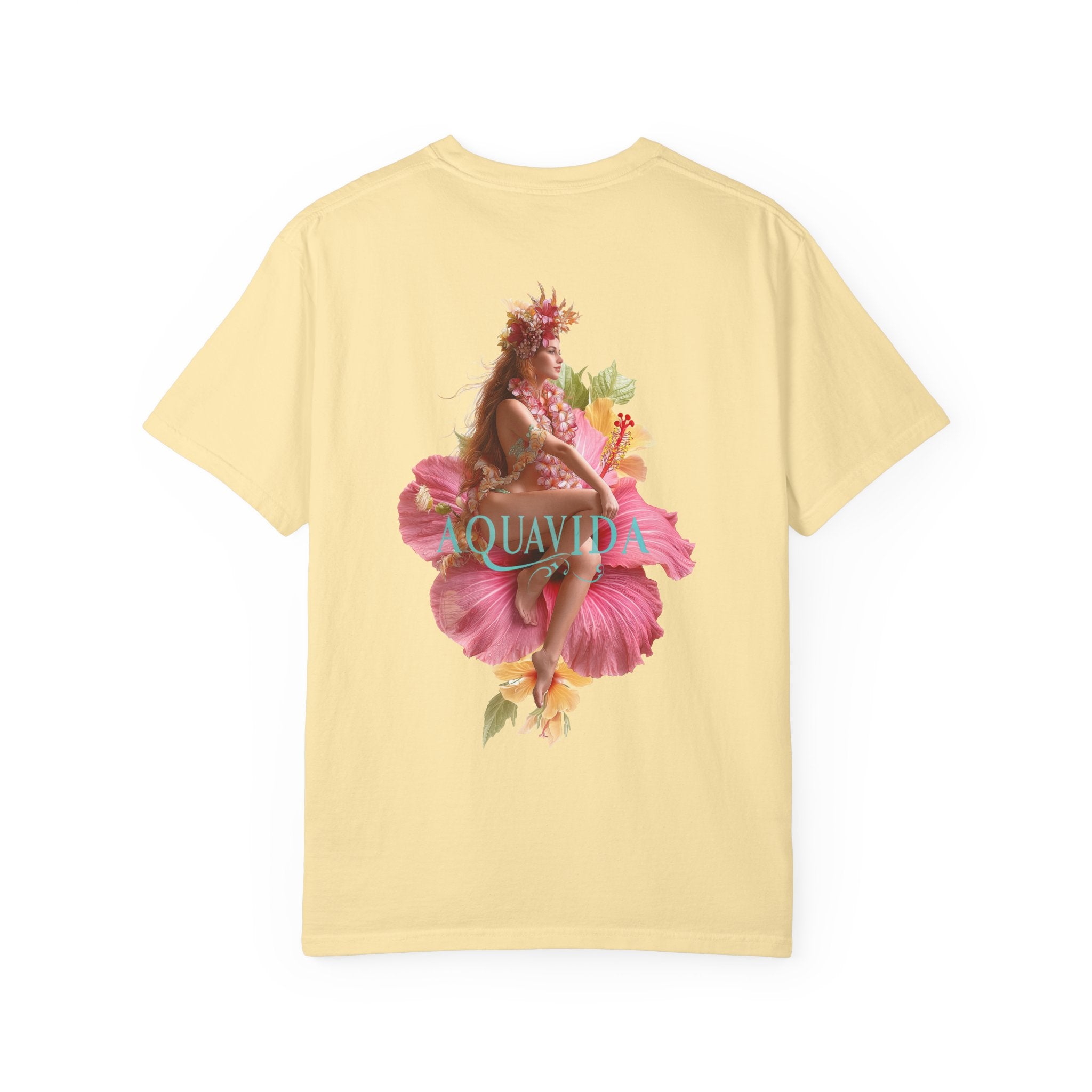 BEAUTY IN BLOOM Mens AQUA VIDA Short Sleeve Tee