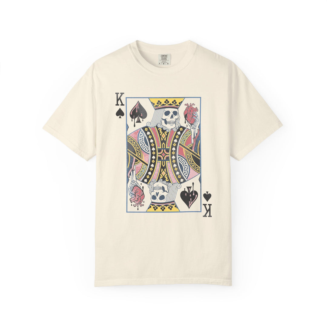 King of Spades Playing Card Mens ATOMYK Short Sleeve Tee