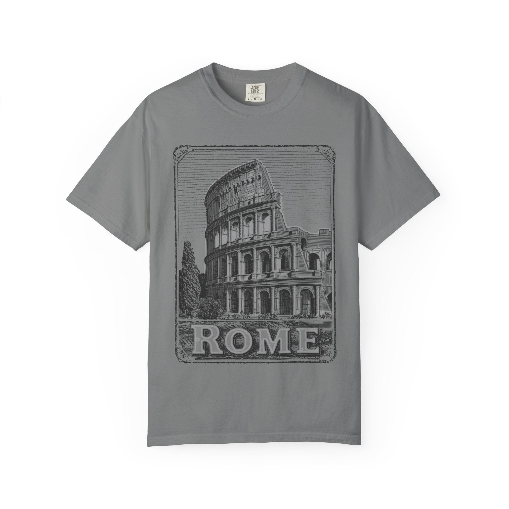 ROME VINTAGE COLOSSEUM Mens WUNDERLAND Destination Short Sleeve Tee