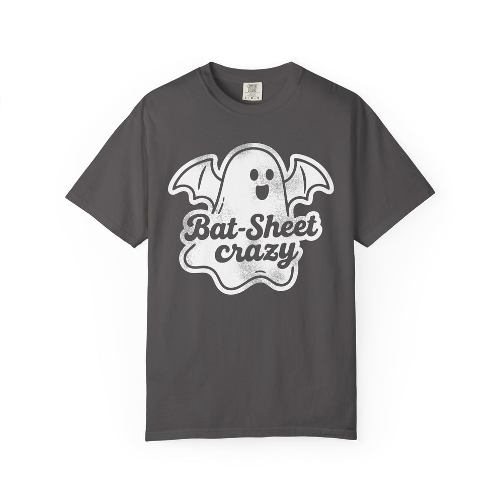 Bat Sheet Crazy Ghost Mens WUNDERLAND Backyard Dept Halloween Booteek 25 Short Sleeve Tee