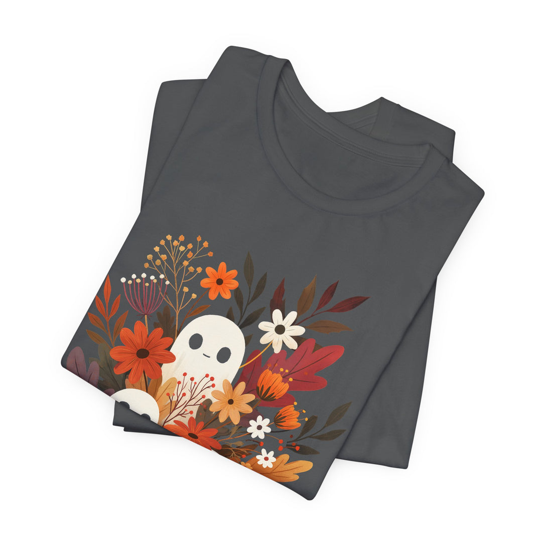 Autumn Ghosts Cute Fall Floral Women&