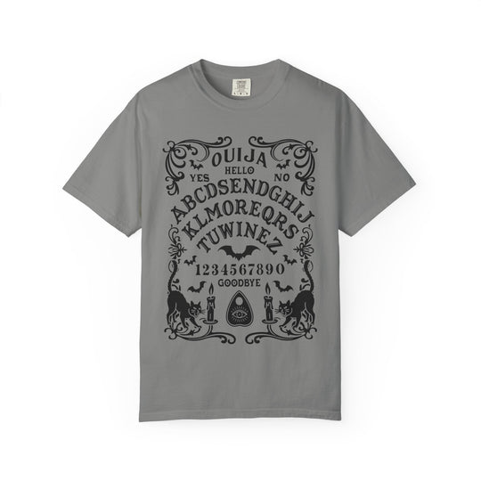 Spirit Board Message From Beyond Womens WUNDERLAND Backyard Dept Halloween Booteek Short Sleeve Tee