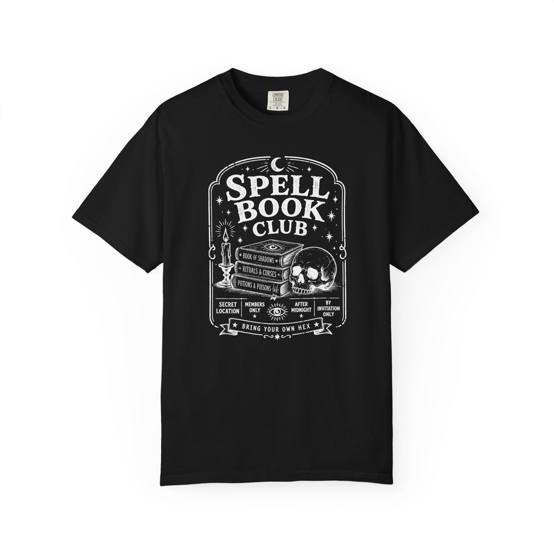 Spell Book Club Womens WUNDERLAND Halloween Booteek Short Sleeve Tee