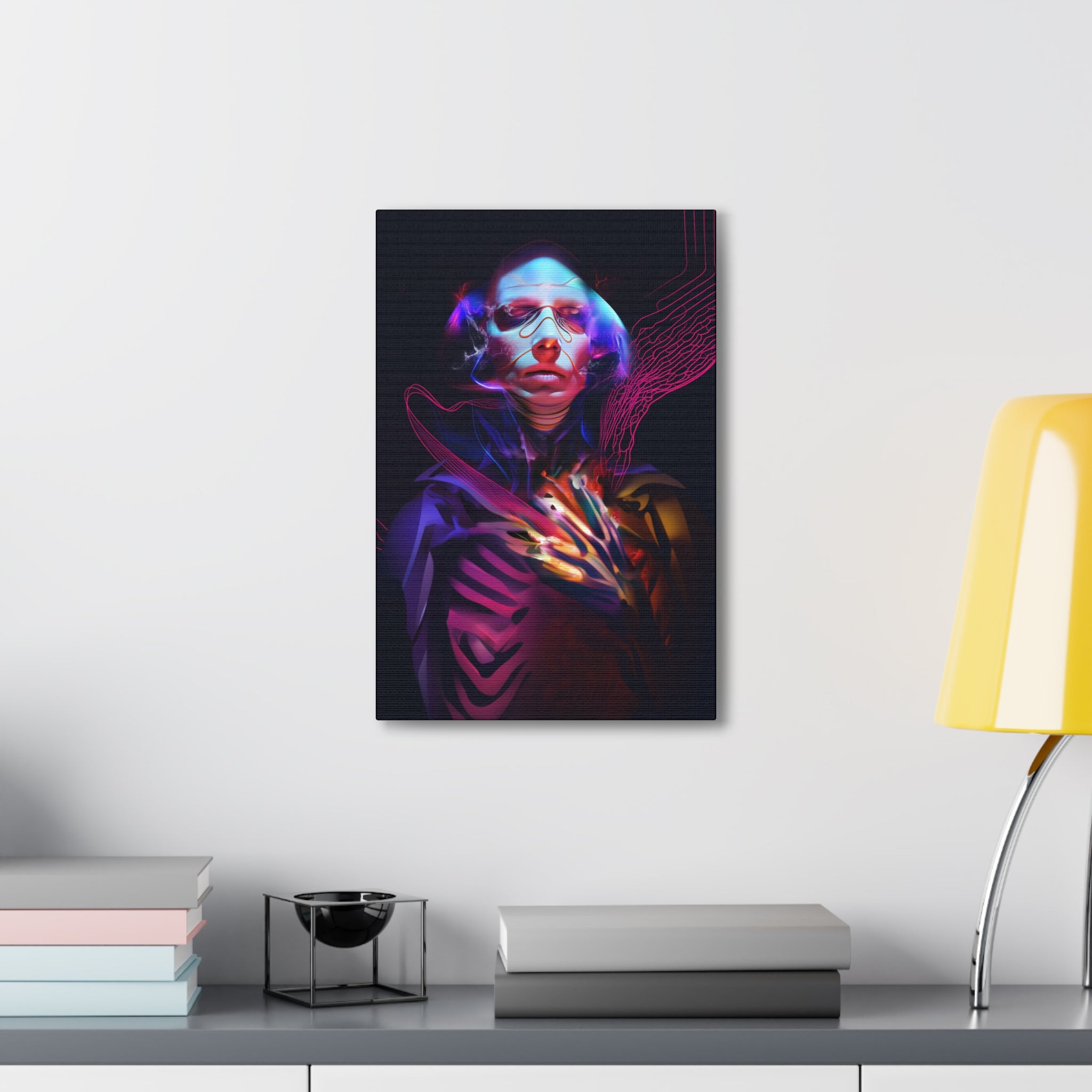 The Burning Undercurrent Canvas Print