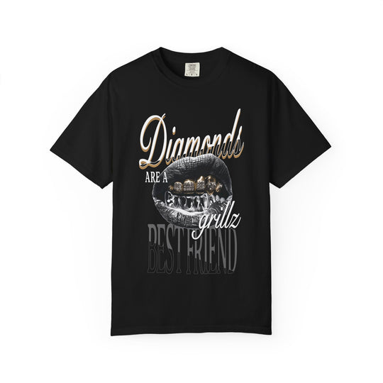 DIAMONDS ARE A GRILLZ BEST FRIEND Mens WUNDERLAND Short Sleeve Tee
