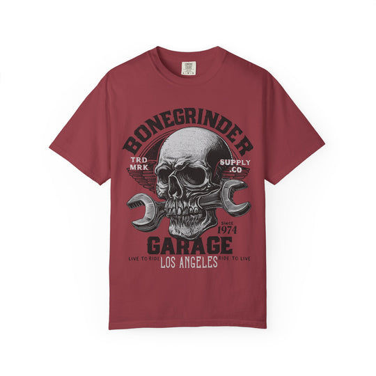 BONEGRINDER GARAGE Mens WUNDERLAND Short Sleeve Tee