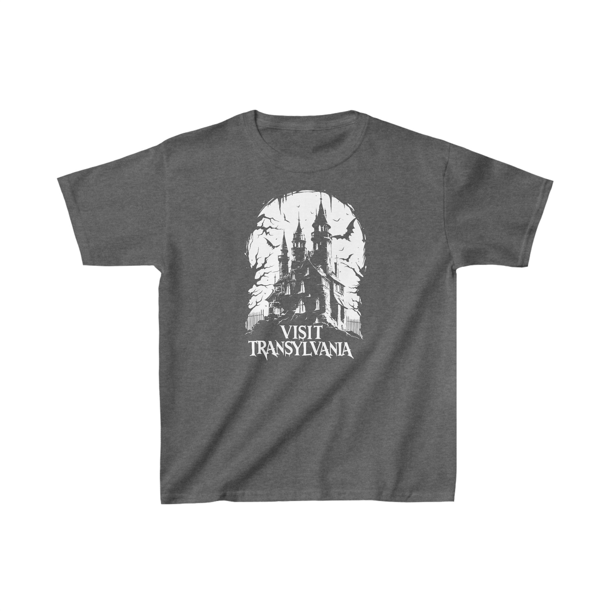 Visit Transylvania Boys Halloween Graphic Tee