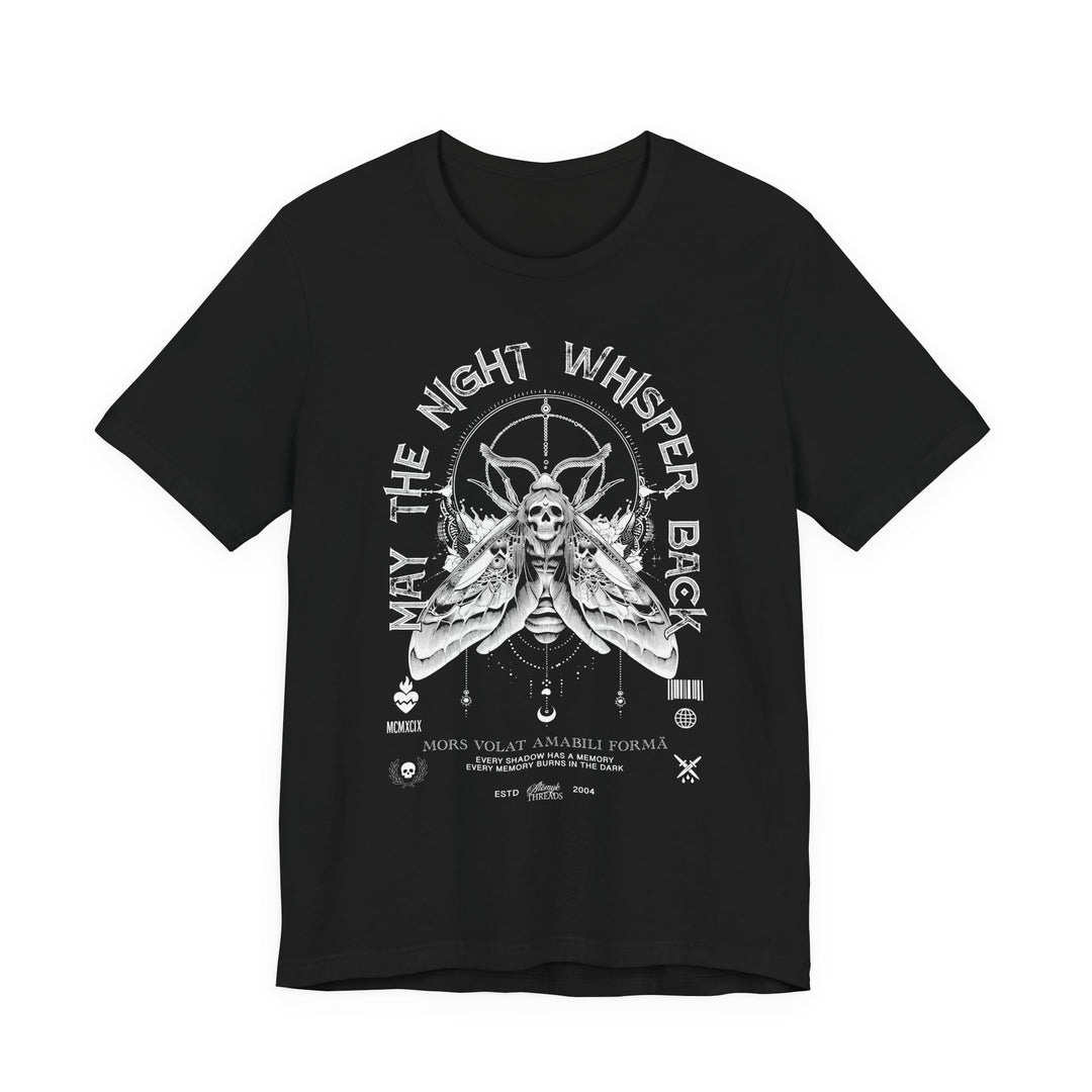 Night Whisper Moth Skull Occult Men&