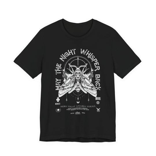 Night Whisper Moth Skull Occult Men&