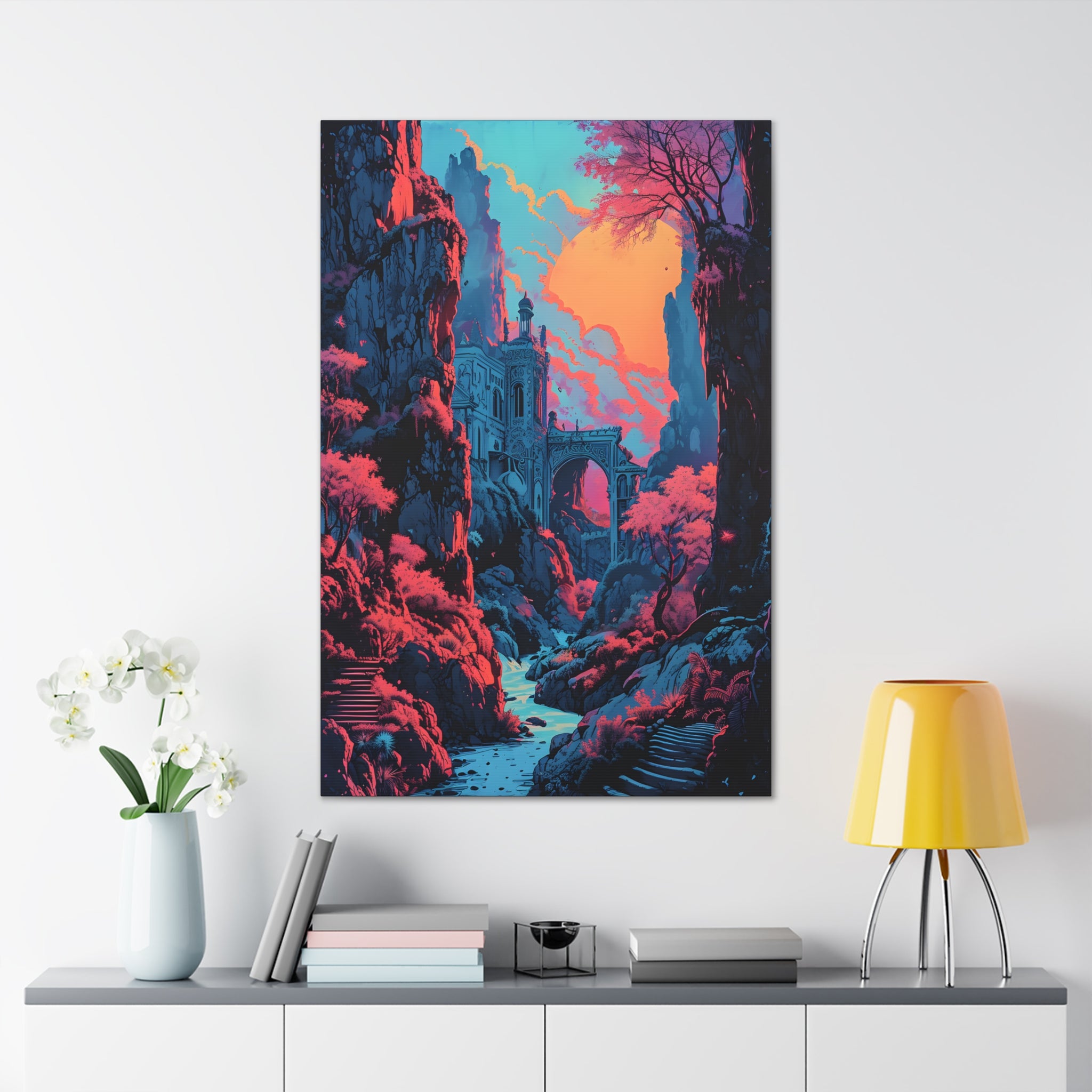 Suncliff Canvas Print