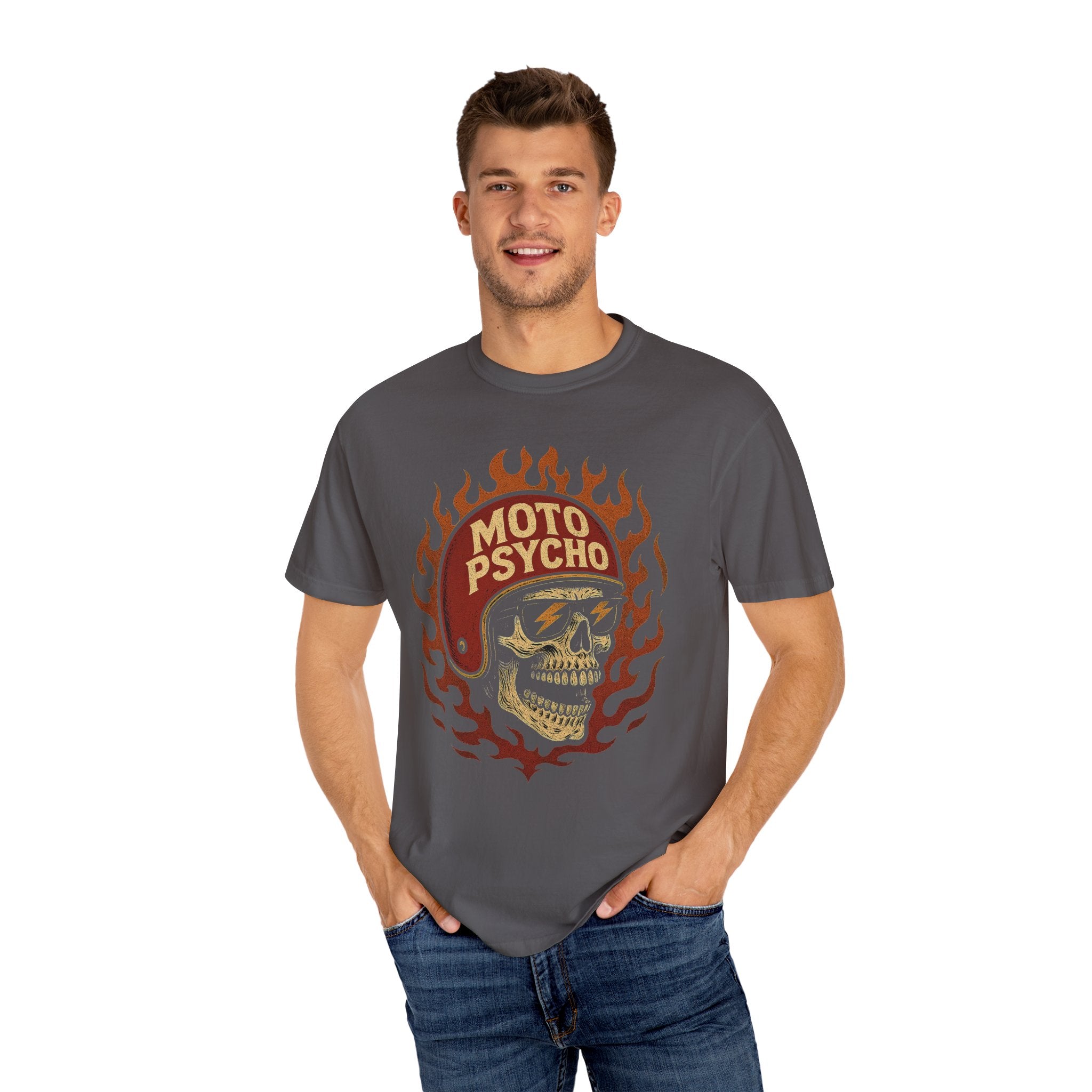 MOTO PSYCHO Mens WUNDERLAND Short Sleeve Tee