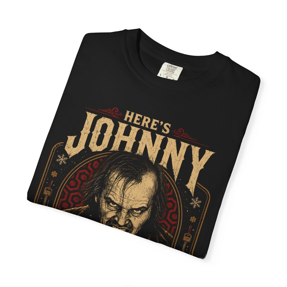 The Overlook Hotel—Jack Torrance Classic Horror Mens WUNDERLAND Halloween Booteek Short Sleeve Tee