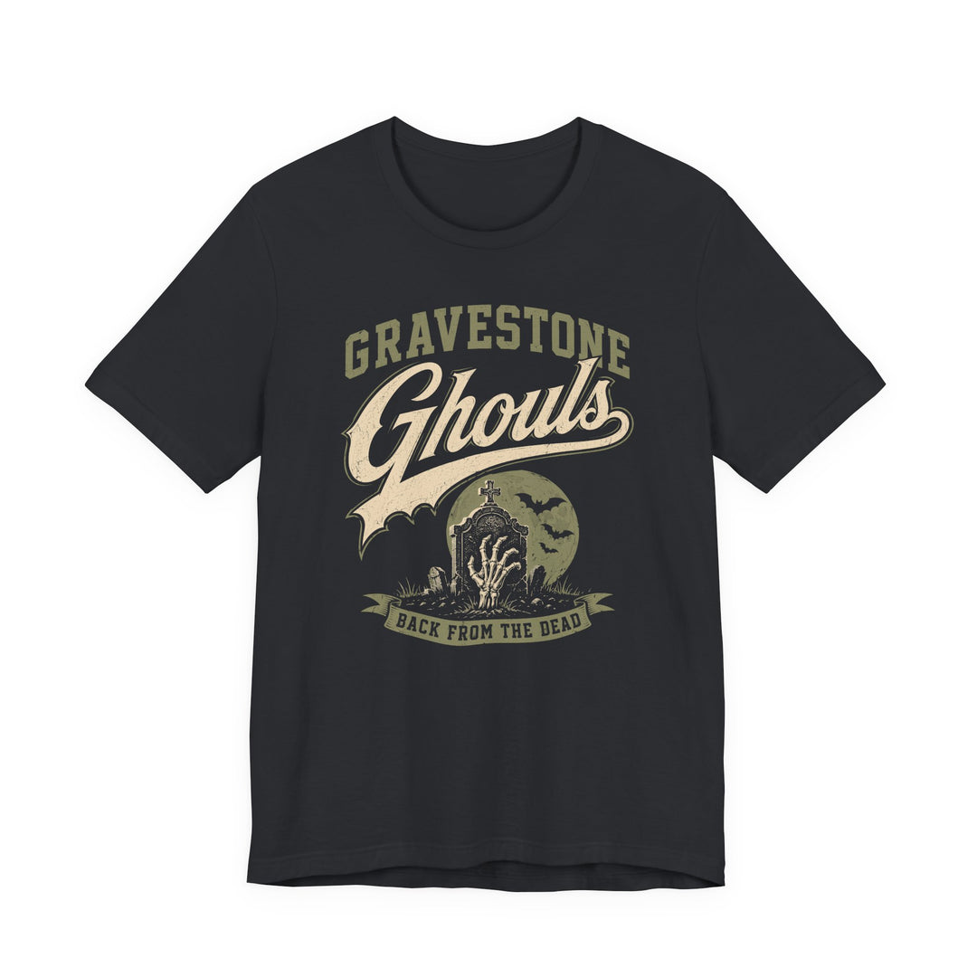 Gravestone Ghouls Vintage Sports Style Men&
