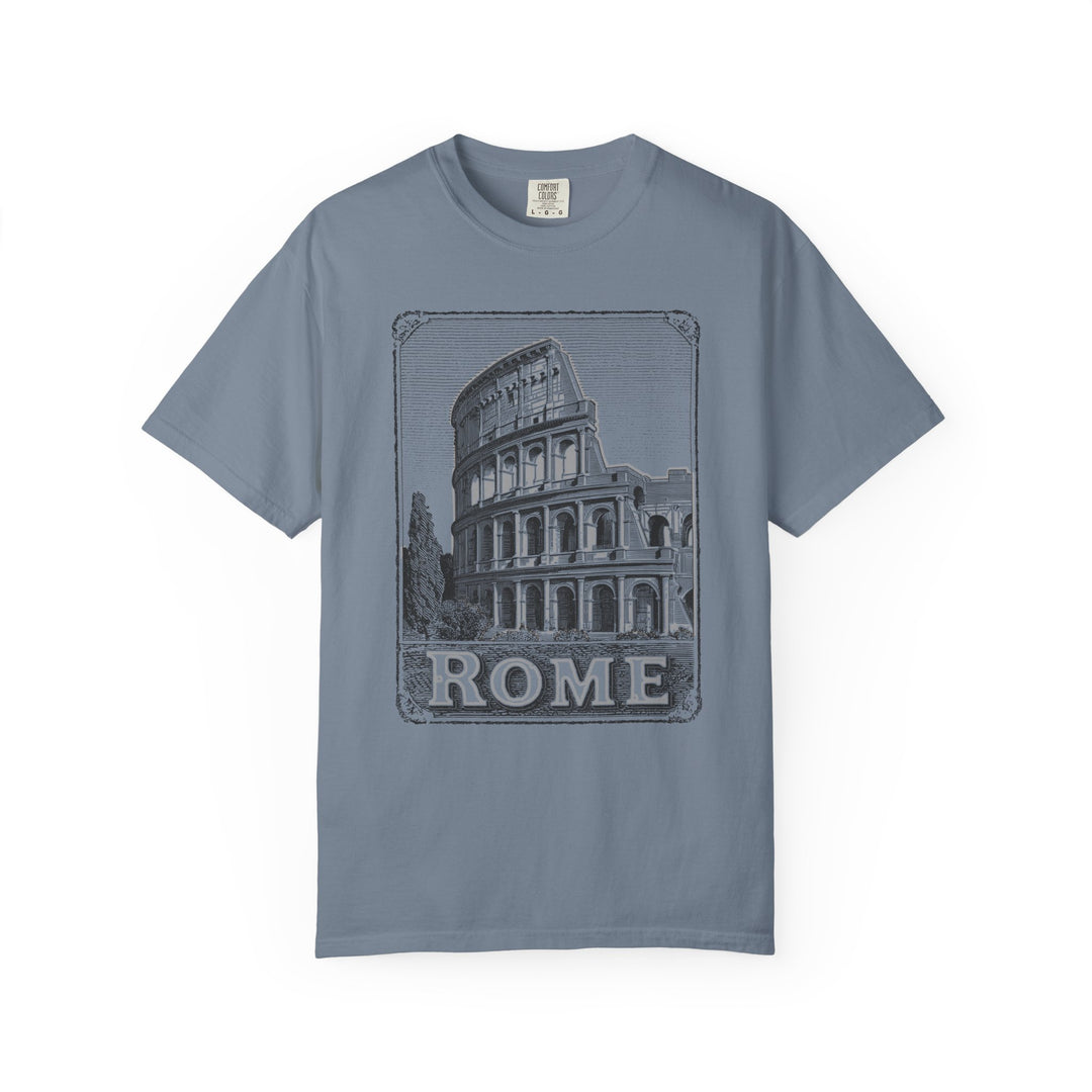ROME VINTAGE COLOSSEUM Mens WUNDERLAND Heritage  Short Sleeve Tee