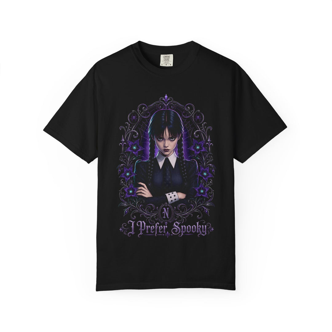 I Prefer Spooky Womens WUNDERLAND Halloween Booteek Short Sleeve Tee