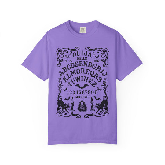 Spirit Board Message From Beyond Womens WUNDERLAND Backyard Dept Halloween Booteek Short Sleeve Tee