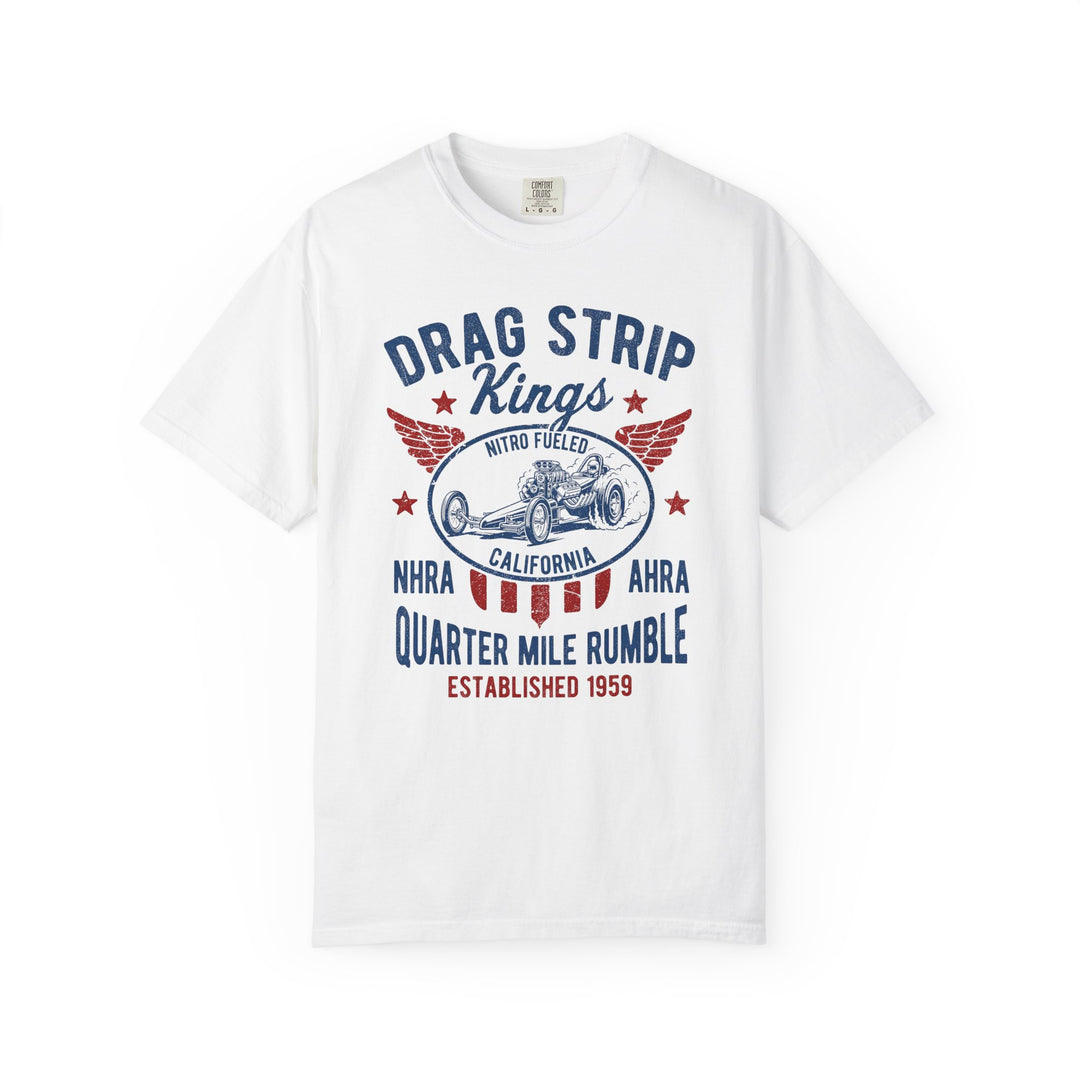 Drag Strip Kings Mens WUNDERLAND Heritage Short Sleeve Tee