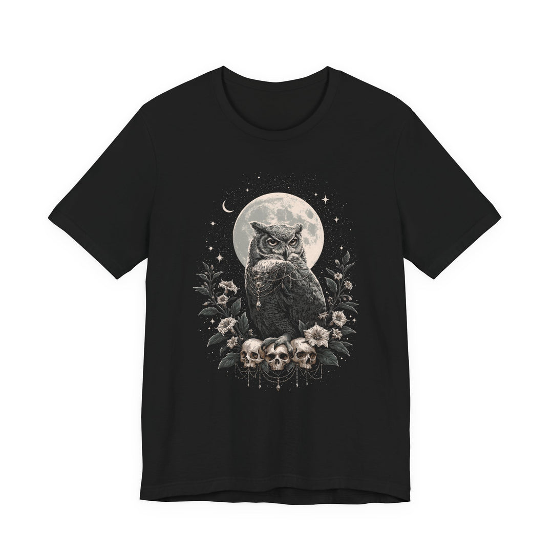 Gothic Owl &amp; Skulls Moonlight Women&