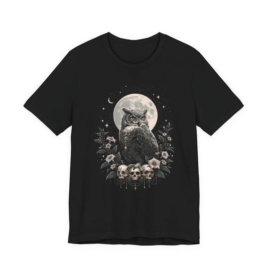 Gothic Owl &amp; Skulls Moonlight Women&