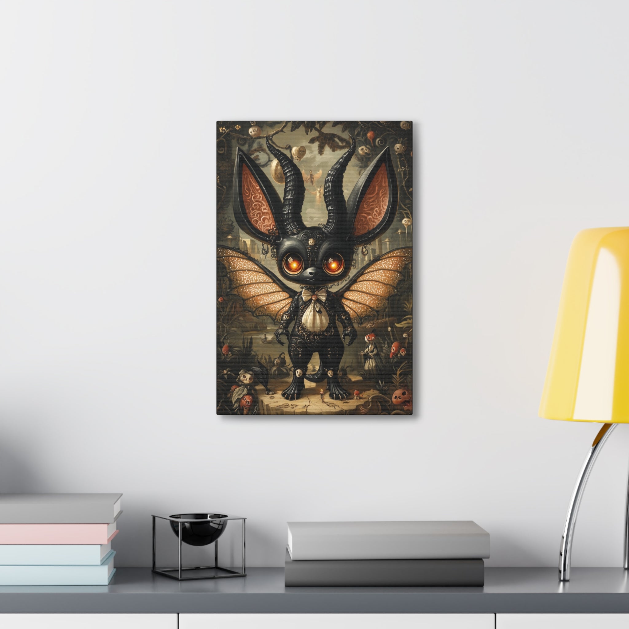 Dwelling In A Dark Fable Canvas Print