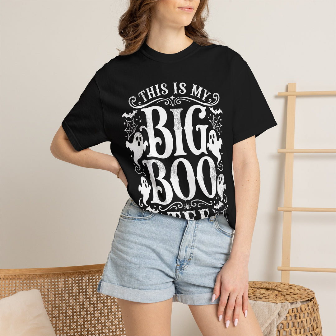 My Big Boo Tee Ghosts Womens WUNDERLAND Halloween Booteek Short Sleeve Tee