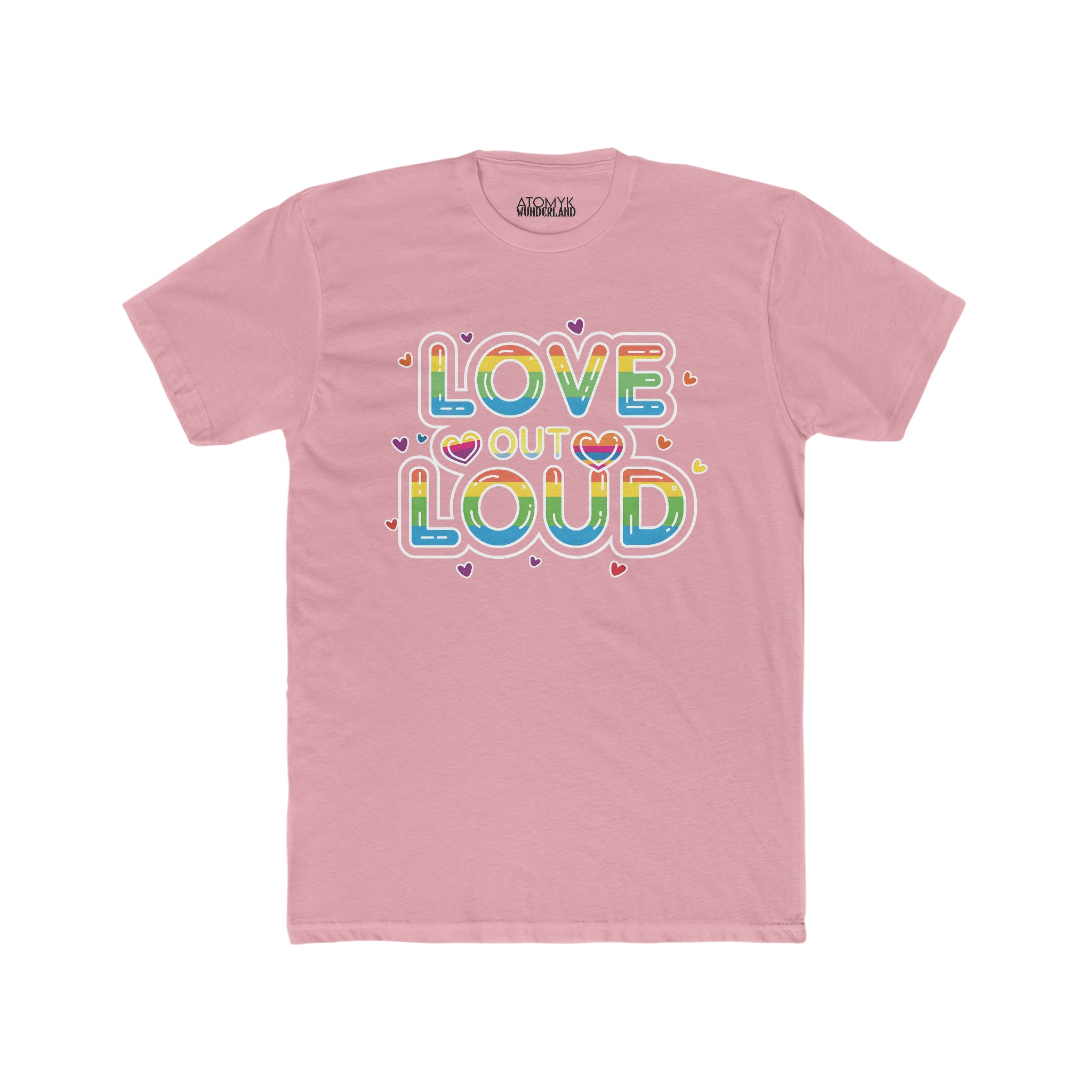 Love Out Loud Mens Pride 24 Graphic Tee