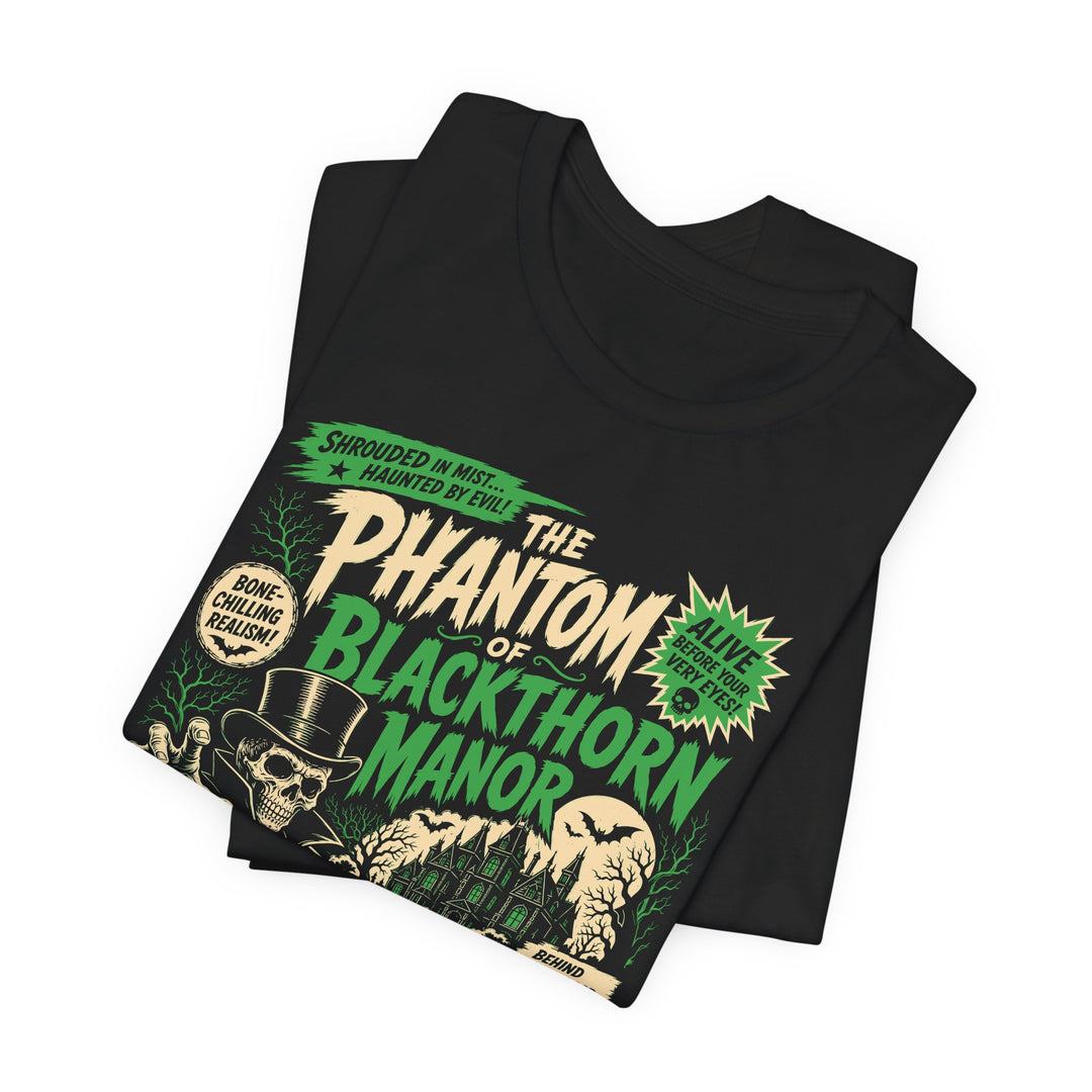 Phantom of Blackthorn Manor Horror Poster Men&