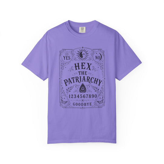 "Hex the Patriarchy" Ouija-Inspired Womens WUNDERLAND Halloween Booteek Short Sleeve Tee