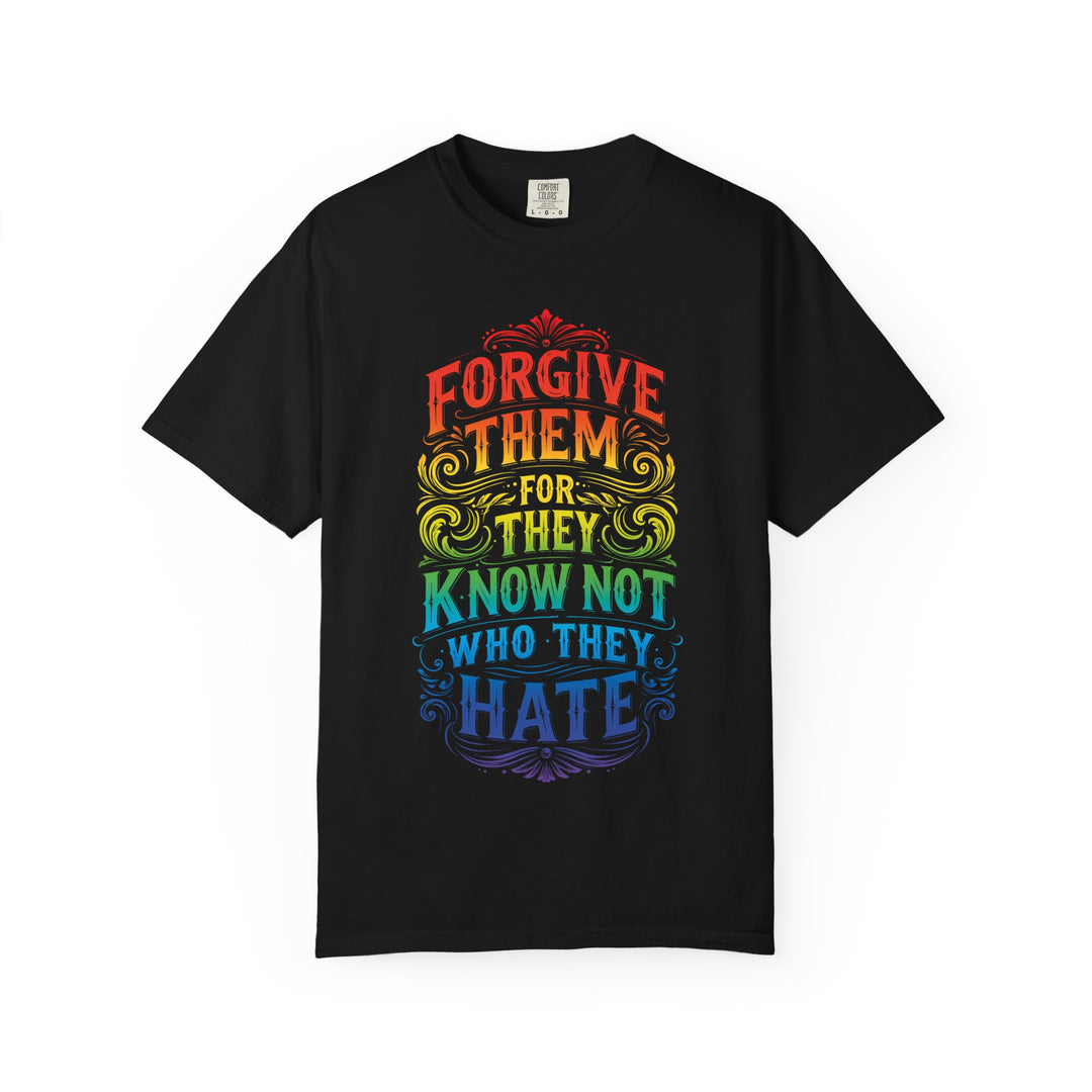 Forgive Them For They Know Not Who They Hate ATOMYK Short Sleeve Tee