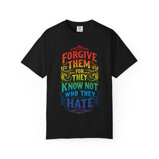 Forgive Them For They Know Not Who They Hate ATOMYK Short Sleeve Tee