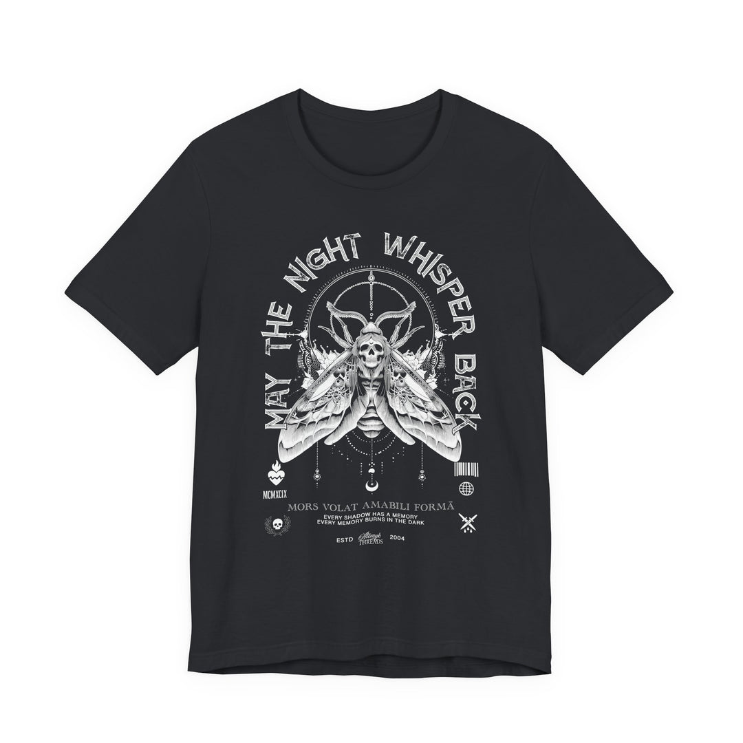 Night Whisper Moth Skull Occult Men&
