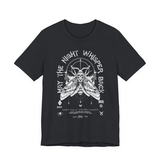 Night Whisper Moth Skull Occult Men&