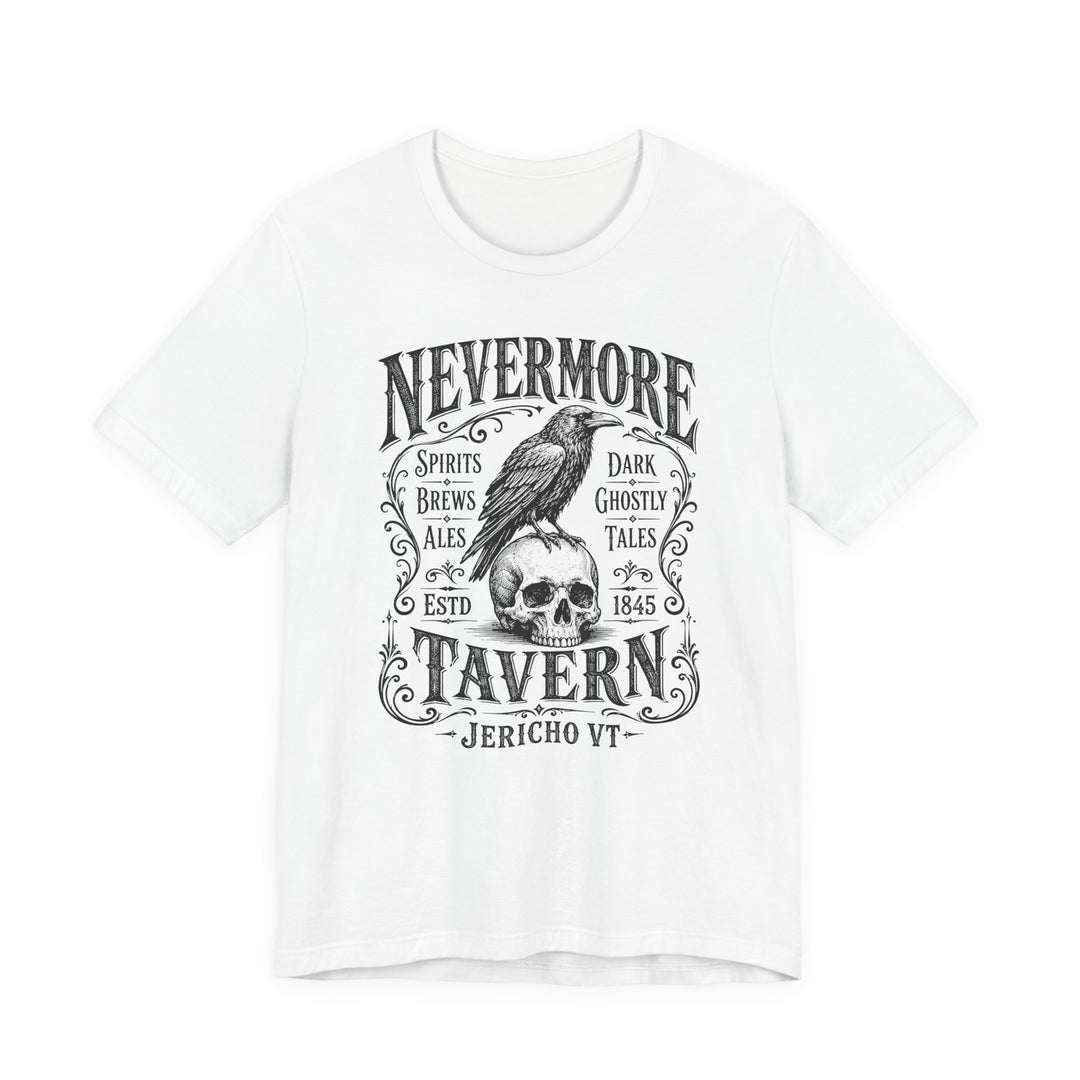 Nevermore Tavern Raven &amp; Skull Gothic Pub Men&