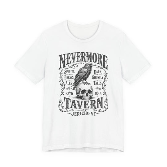 Nevermore Tavern Raven &amp; Skull Gothic Pub Men&