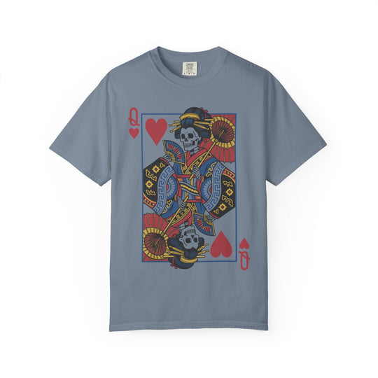 Geisha Queen Of Hearts Mens ATOMYK Short Sleeve Tee