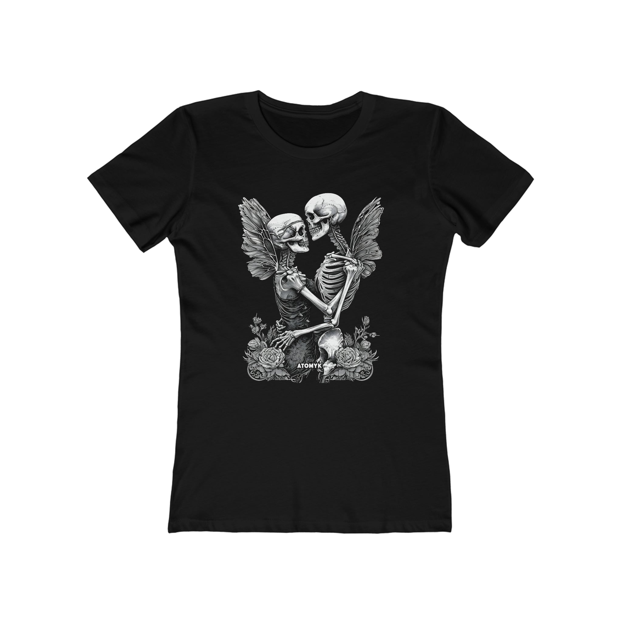Love Never Dies Womens L'Atomique Graphic Tee