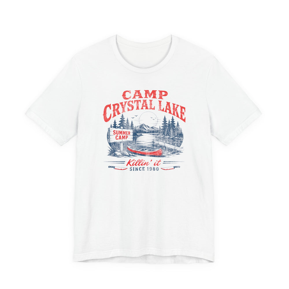 Crystal Lake Summer Camp Retro Women's Halloween Classic Fit Tee