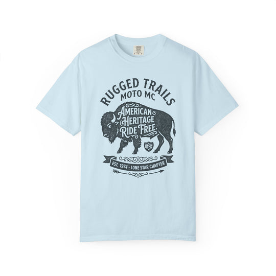 Rugged Trail MC Moto Club Mens WUNDERLAND Heritage Short Sleeve Tee