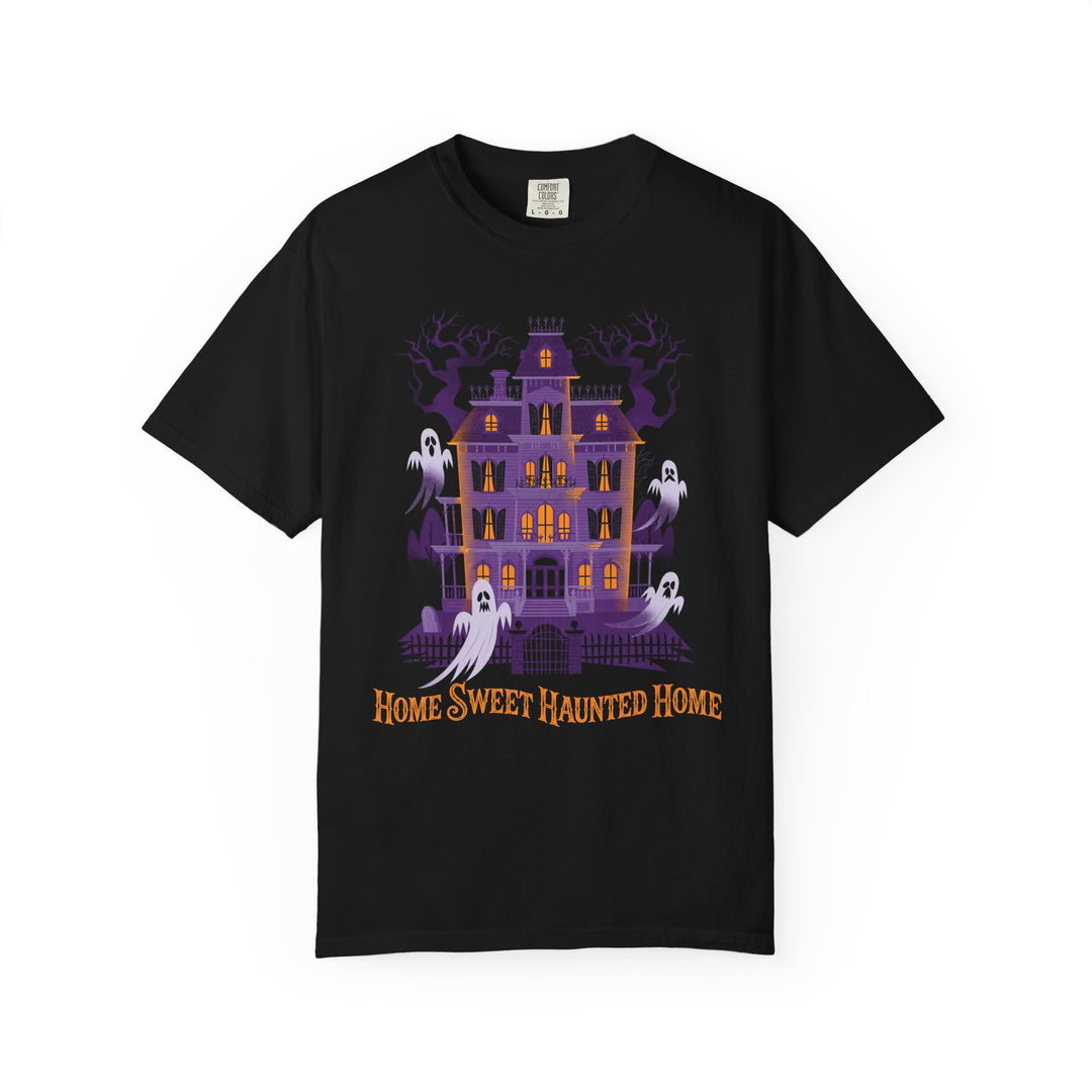 Home Sweet Haunted Home Womens WUNDERLAND Halloween Booteek Short Sleeve Tee