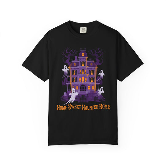 Home Sweet Haunted Home Womens WUNDERLAND Halloween Booteek Short Sleeve Tee