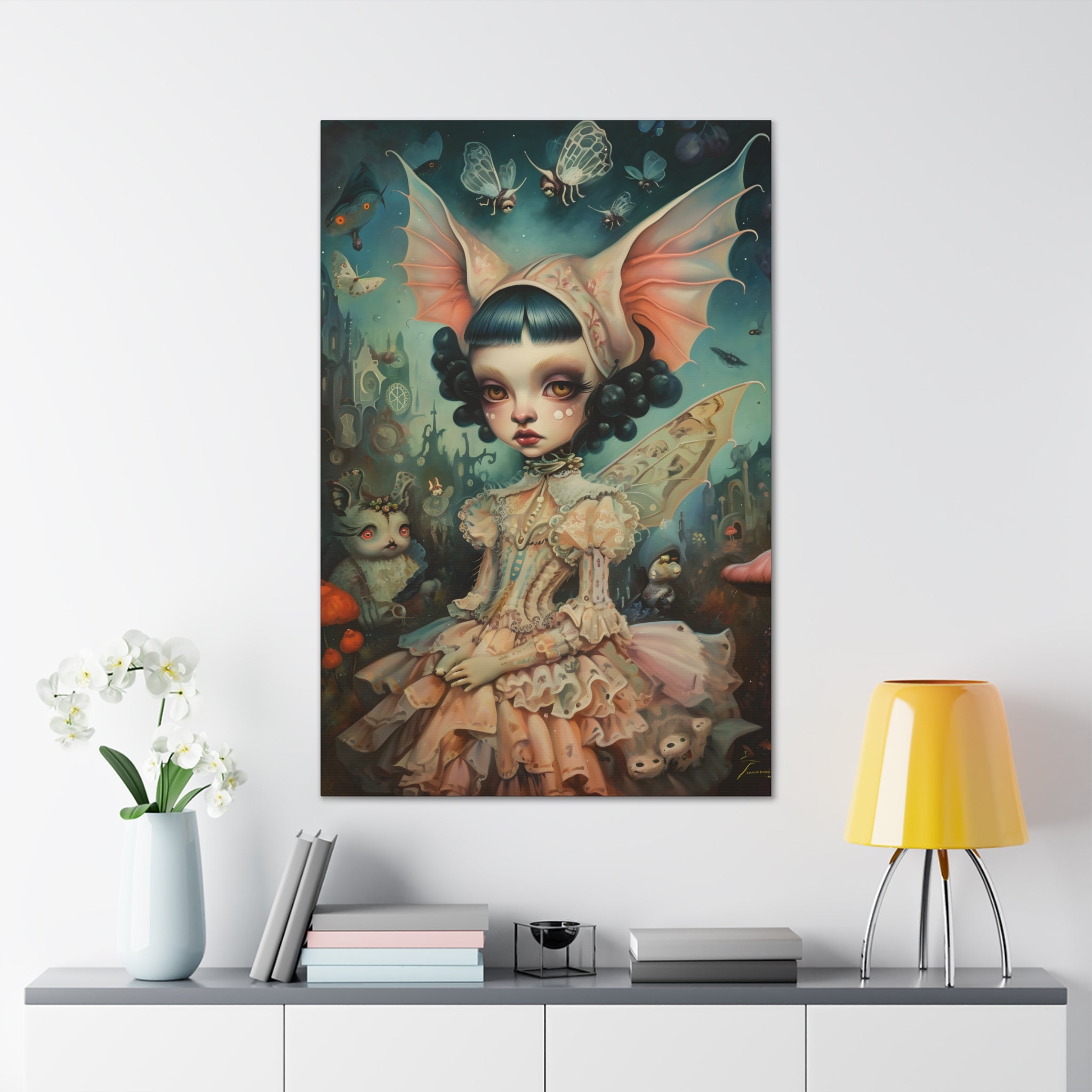 The Pink Fairy Canvas Print